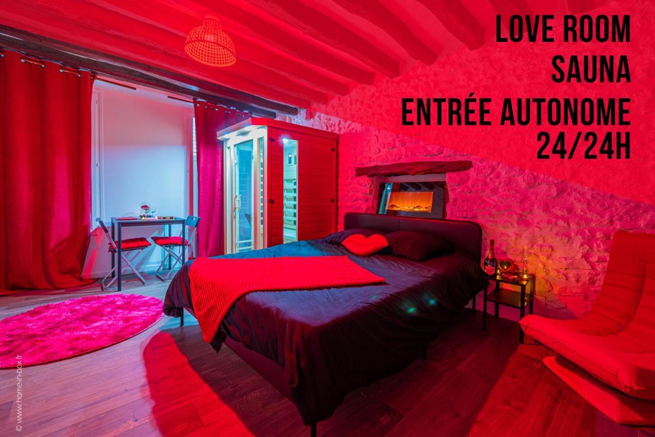 Étampes Love Room - Sauna - Secret Suite Au Calme מראה חיצוני תמונה